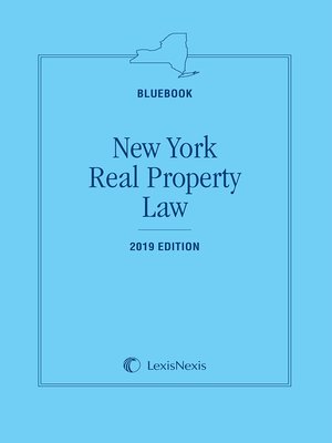 cover image of New York Real Property Law